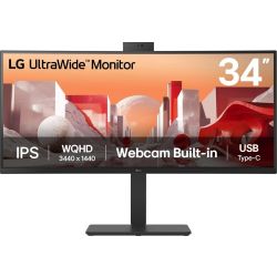 UltraWide 34BA85QE-B Monitor curved schwarz (34BA85QE-B.AEU)