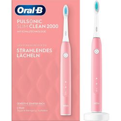 Oral-B Pulsonic Slim Clean 2000 Schallzahnbürste pink (4210201305866)