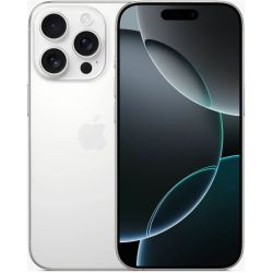 Apple Phone 16 Pro 128GB Mobiltelefon titan weiß (MYNE3ZD/A)