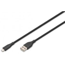 USB A Kab. Lightning 1M Si. (AK-600108-010-S)