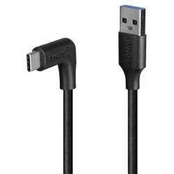 0.5m USB 3.2 Typ A an C Kabel, 90° gewinkelt (32012)