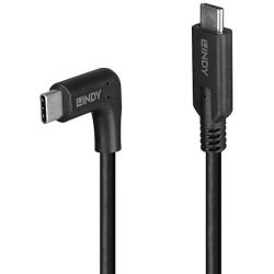 1m USB 3.2 Typ C Kabel, 90° gewinkelt (32018)