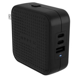 HyperJuice USB-C GaN Travel Charger 70W schwarz (HJ1003BKWWGL)