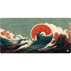 Skiller SGP40 D2 Mousepad abstract hokusai style (4044951042494)