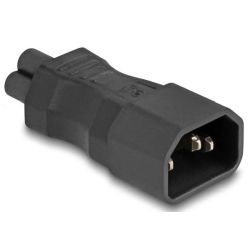 Delock DELOCK Netzadapter IEC 60320 - C14 auf C5, Stecker / Buchse (80468)