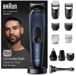 Series 7 MGK7440 Multi-Grooming-Kit blau/schwarz (AIO7440)