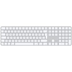 Apple Magic Keyboard mit Touch ID und Ziffernblock weiß/silber (MXK73D/A)