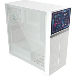 VK02 LCD White Gehäuse weiß mit Sichtfenster (VK-CASE02LCDW)