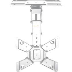 HL 46 MWL Motorisierte TV-Deckenhalterung weiß (HL46MWL)