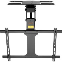 HL 47 M Motorisierte TV-Deckenhalterung schwarz (HL47ML)