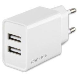 VoltPlug Dual 12W USB Ladegerät weiß (465559)