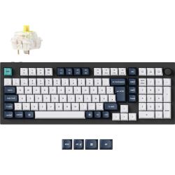 Q5 Max Wireless Tastatur schwarz/weiß/blau (Q5M-M4-DE)