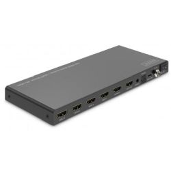 DIGITUS 4x2 HDMI Matrix , 4K/30Hz SPDIF, Stereo, RS232 (DS-55345)