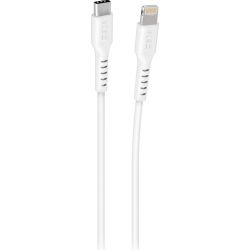 Kabel USB-C Stecker zu Lightning Stecker 3m weiß (TECABLELIGTC3W)