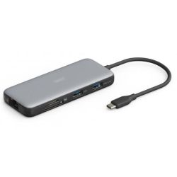 7-Port USB-C Docking Station grau/schwarz USB-C 3.1 (DA-70914)