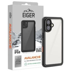 Avalanche Case schwarz/transparent Apple iPhone 16 Plus (EGCA00650)