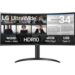 UltraWide 34WR55QK-B Monitor curved schwarz (34WR55QK-B)