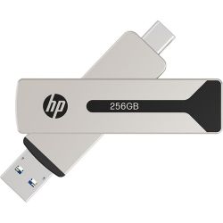 911 Pro Pearl Nickel 256GB USB-Stick silber/schwarz (HPFD911PRO-256)