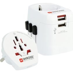 World Travel Adapter Pro Light USB weiß (1.302470)