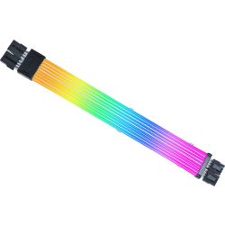 Strimer Wireless GPU 2x6+2-Pin RGB GPU-Kabel RGB beleuchtet (PW8-1W)