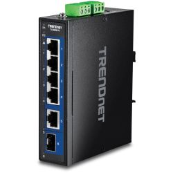 TI Hardened Industrial Railmount 2.5G Switch (TI-G50611)