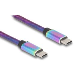 Delock DELOCK USB-C 2.0 Kabel Stecker zu Stecker PD 3.0 60W 2m (81116)