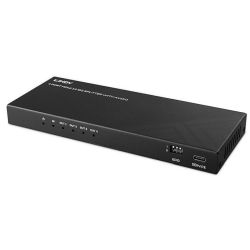 4 Port HDMI 8K60 Splitter mit Audio (38535)