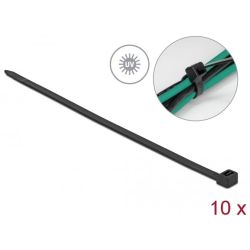 DELOCK KBI UV-beständig L 1220 x B 9,0 mm schwarz 10 Stück (19564)