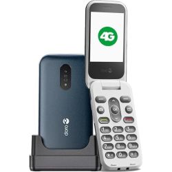 2820 4G Mobiltelefon blau/weiß ohne Netzteil (380552)