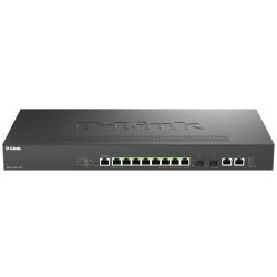 D-Link D-LINK Switch 8MG 2XG 2SFP+ PoE+240W 8x100/1000/2.5G (DMS-1250-12TP/E)