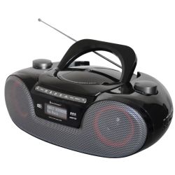 Soundmaster SCD8300SW Boombox CD-Player schwarz (SCD8300SW)