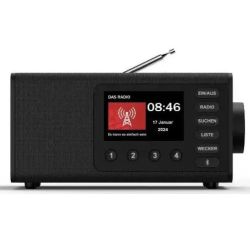 DR1001BT Radio schwarz (54296)