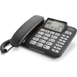 DL580 Festnetztelefon schwarz (S30350-S216-B101)