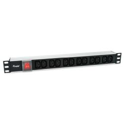 Equip Equip Steckdosenleiste 19(1HE)12fach mit Schuko + Schalt A (333318)