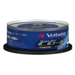 Verbatim Azo Crystal CD-R 80min/700MB 52x, 25er Spindel (43352)