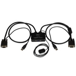 2-port KVM Switch schwarz (SV211USB)