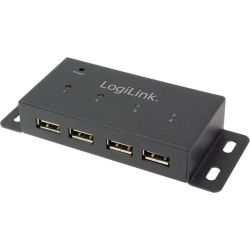 LogiLink USB 2.0 Hub 4-Port Metall (UA0141A)