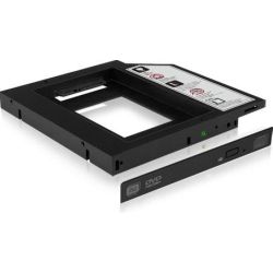 Einbaurahmen IcyBox 6,3cm SSD/Festplatten SATAI-III ->9,5mm (IB-AC640)