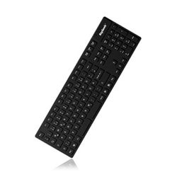 KSK-8030 Silikon Tastatur schwarz (28035)