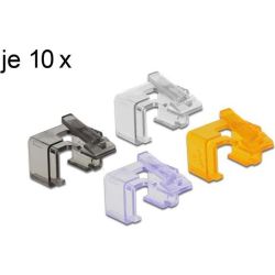 DELOCK Netzwerk RJ45 Reparatur Clip 40 Stück Set 2 (86422)