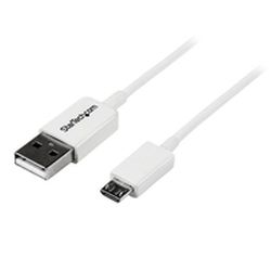 0.5M WHITE USB / MICRO USB CBL (USBPAUB50CMW)