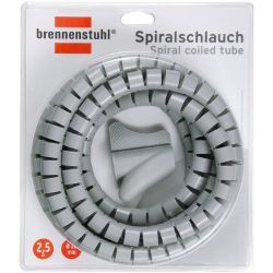 Spiralschlauch Brennenstuhl 2,5m grau (1164360)