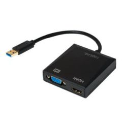 Adapter USB 3.0->VGA+HDMI   LogiLink (UA0234)