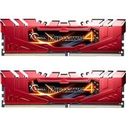 G.Skill RipJaws 4 rot DIMM Kit 8GB, DDR4-2666, CL15 (F4-2666C15D-8GRR)