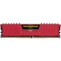 Vengeance LPX rot DIMM 8GB, DDR4-2666, CL16 (CMK8GX4M1A2666C16R)