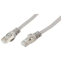 Flachband Patchkabel Cat6a U-FTP 1m grau (DK-1644-A-010F)