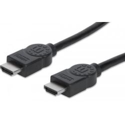 MANHATTAN HDMI 1.4 Kabel 19-pin MHP 2 x HDMI 19-pol. Stecker  (353274)