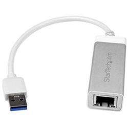 USB 3.0 NETWORK ADAPTER-SILVER (USB31000SA)