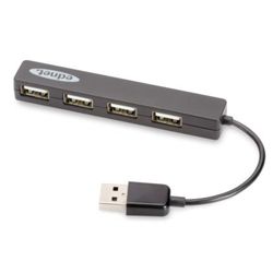 NOTEBOOK USB 2.0 HUB 4-PORT (85040)