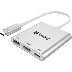 SANDBERG USB-C Mini Dock HDMI+USB (136-00)